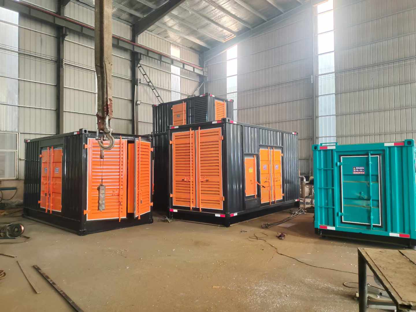 镇远500kw柴油发电机组可以带动多少功率设备？